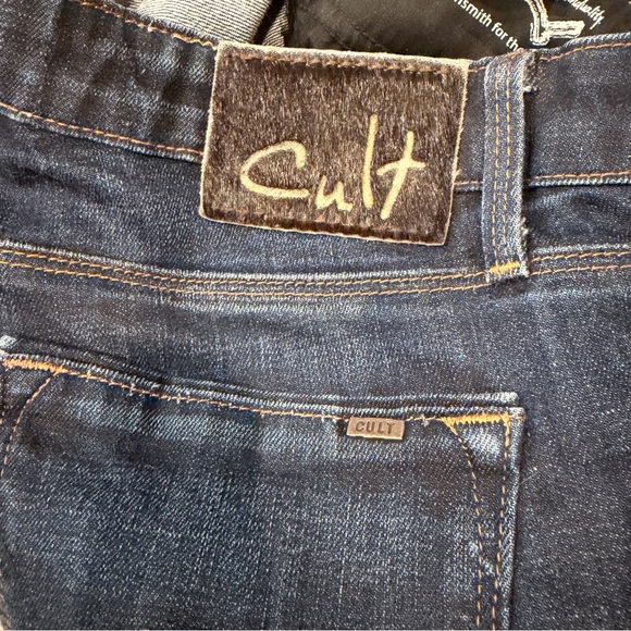 Cult of Individuality Indigo Boot Cut Jeans Vixen Low-rise Y2K - Picture 2 of 8